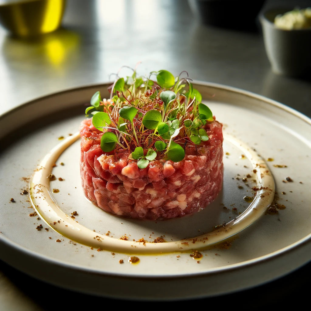 receta tartar de salchichón