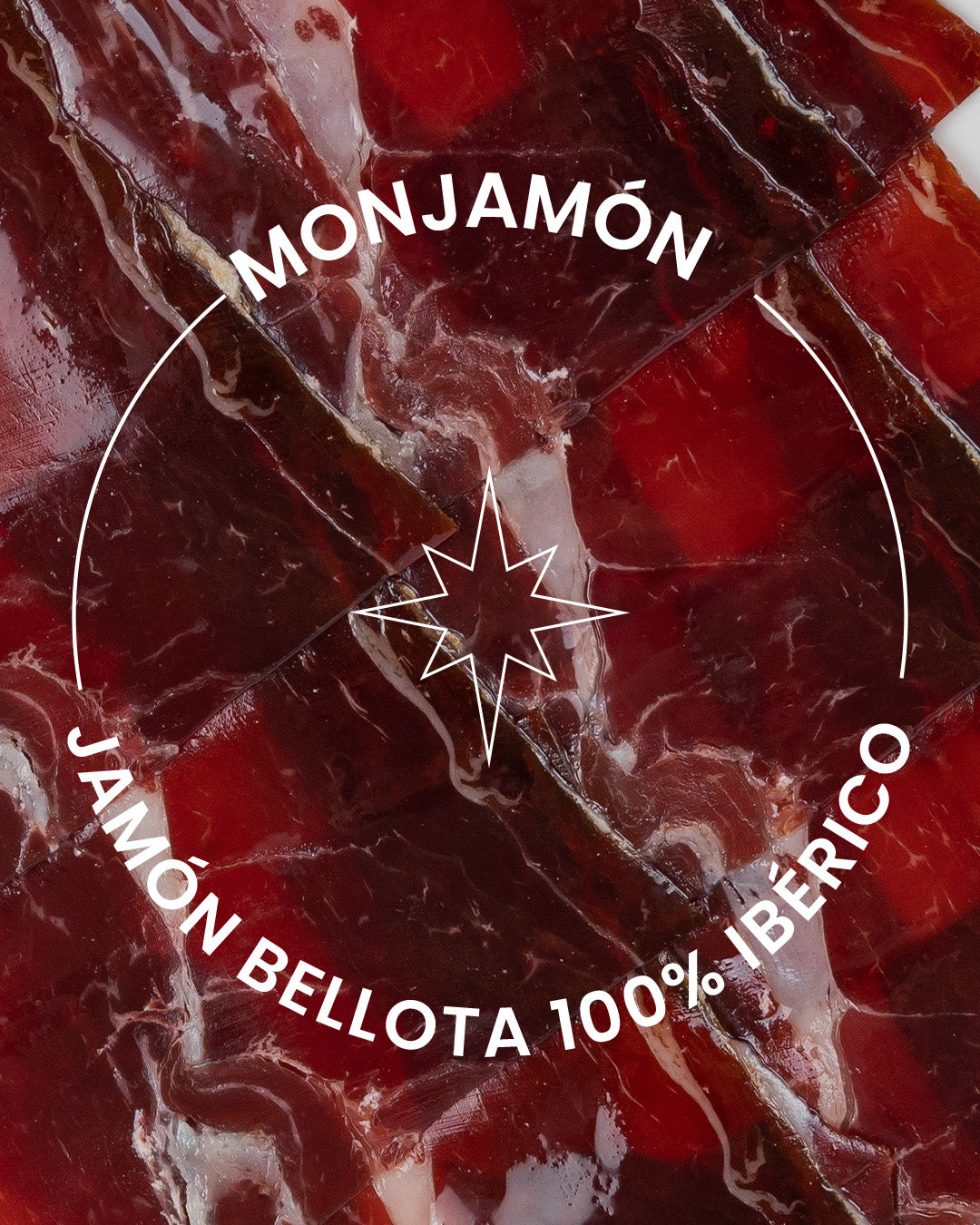 Sobre 80gr Jamón de Bellota 100% Ibérico Monjamón +42 Meses | Loncheado a Cuchillo