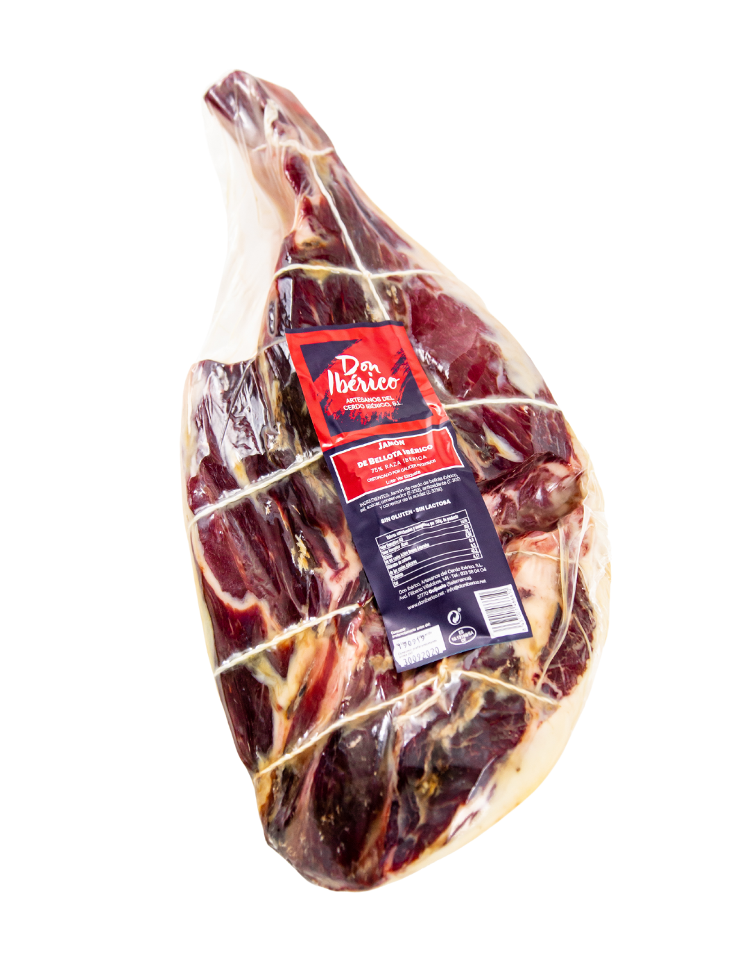 Jamón de Bellota Ibérico (75% R.I.) - CENTRO Deshuesado