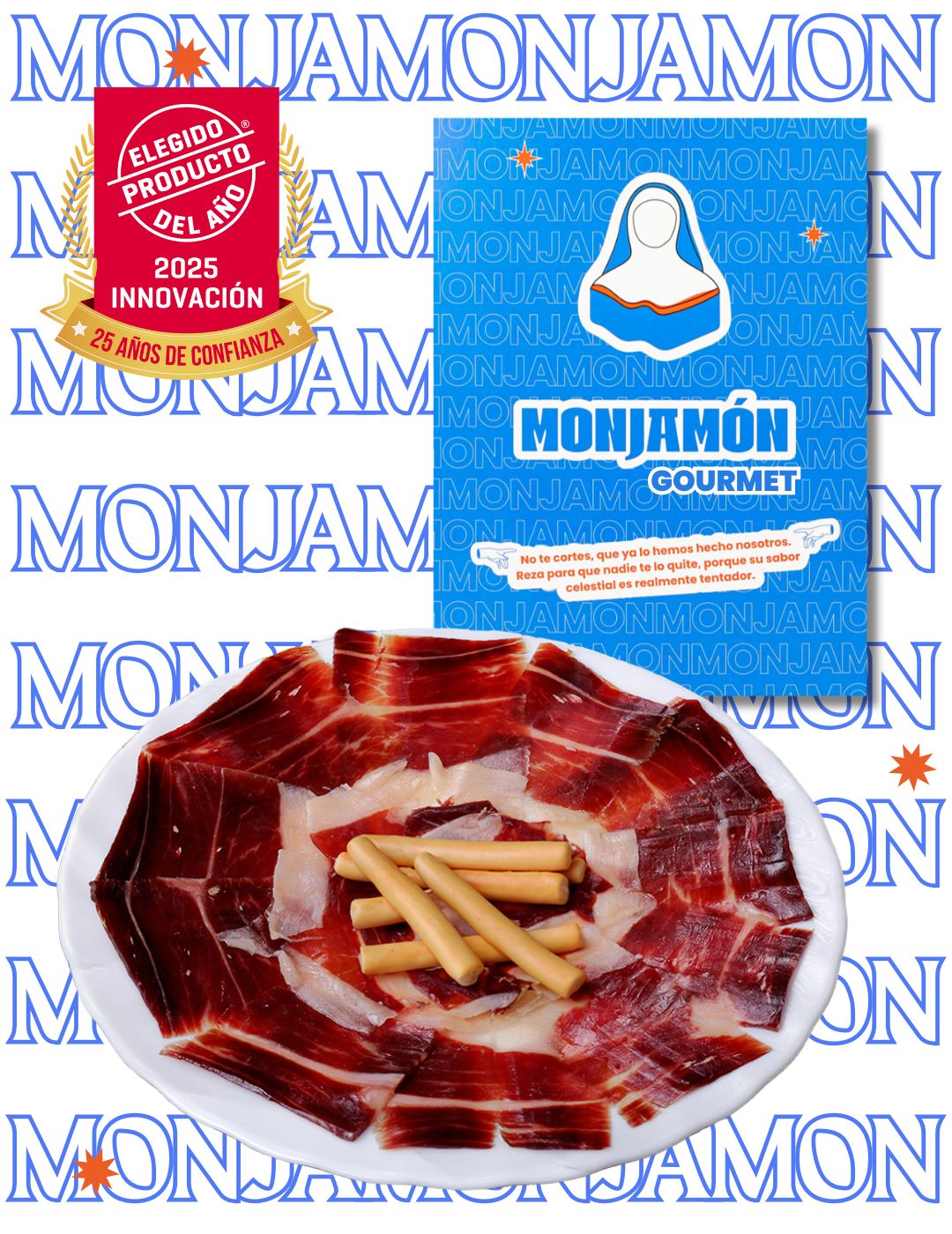 Jamón de Bellota 100% Ibérico Monjamón +42 Meses