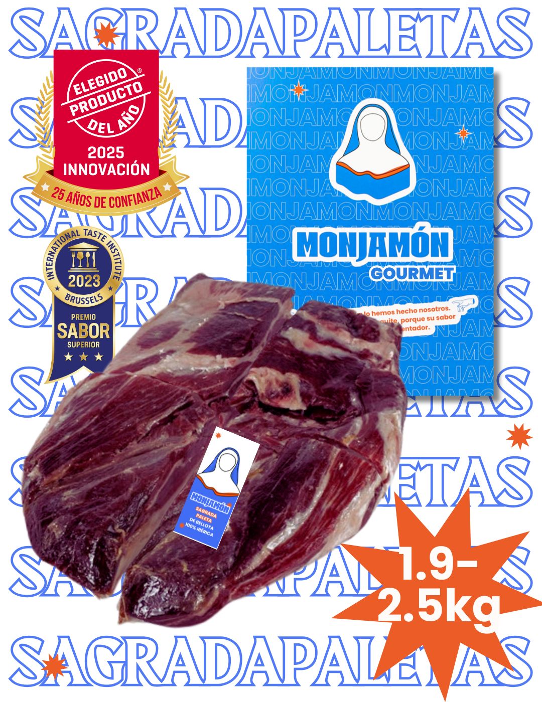 Centro Deshuesado | Sagrada Paleta de Bellota 100% Ibérica
