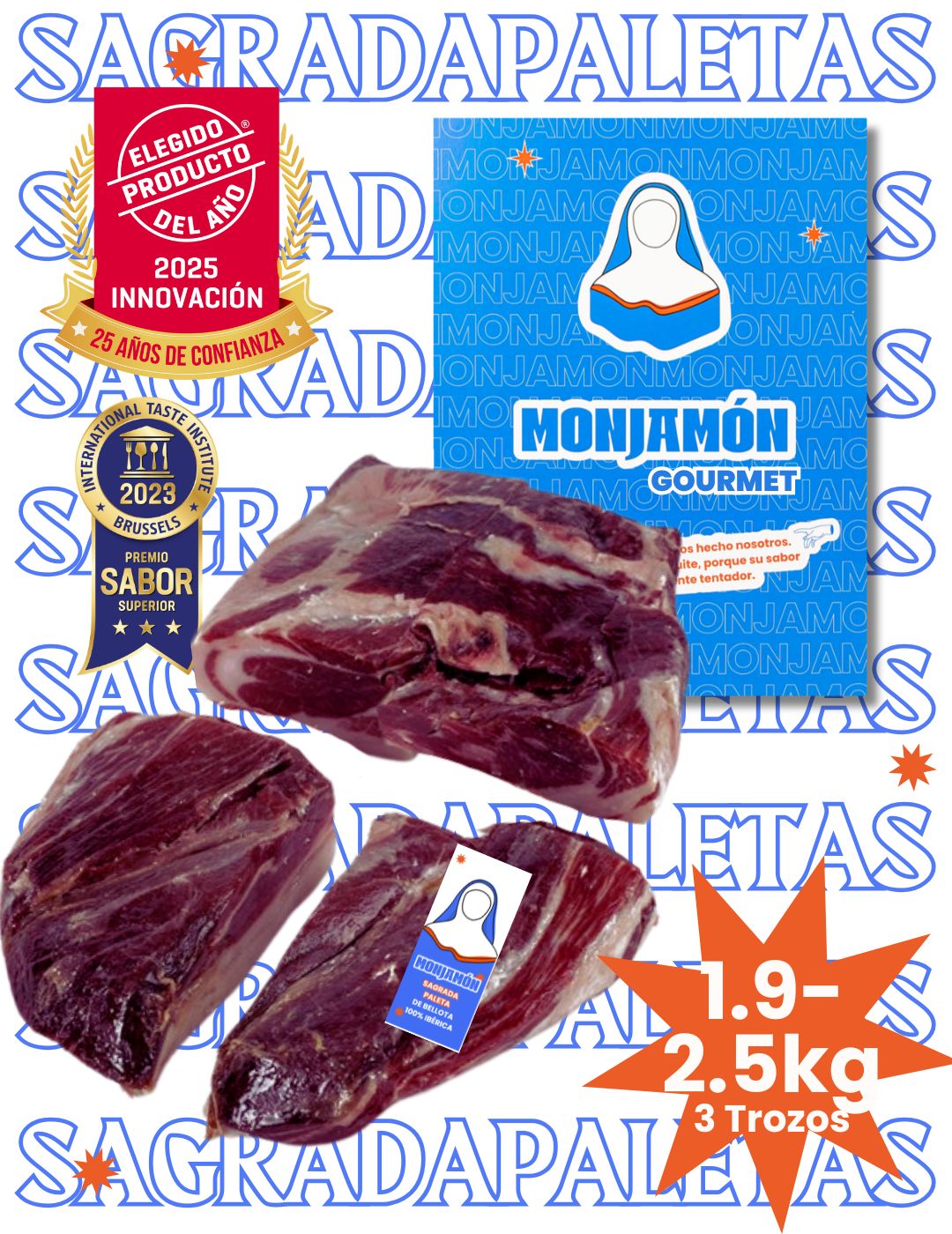 Centro Deshuesado | Sagrada Paleta de Bellota 100% Ibérica