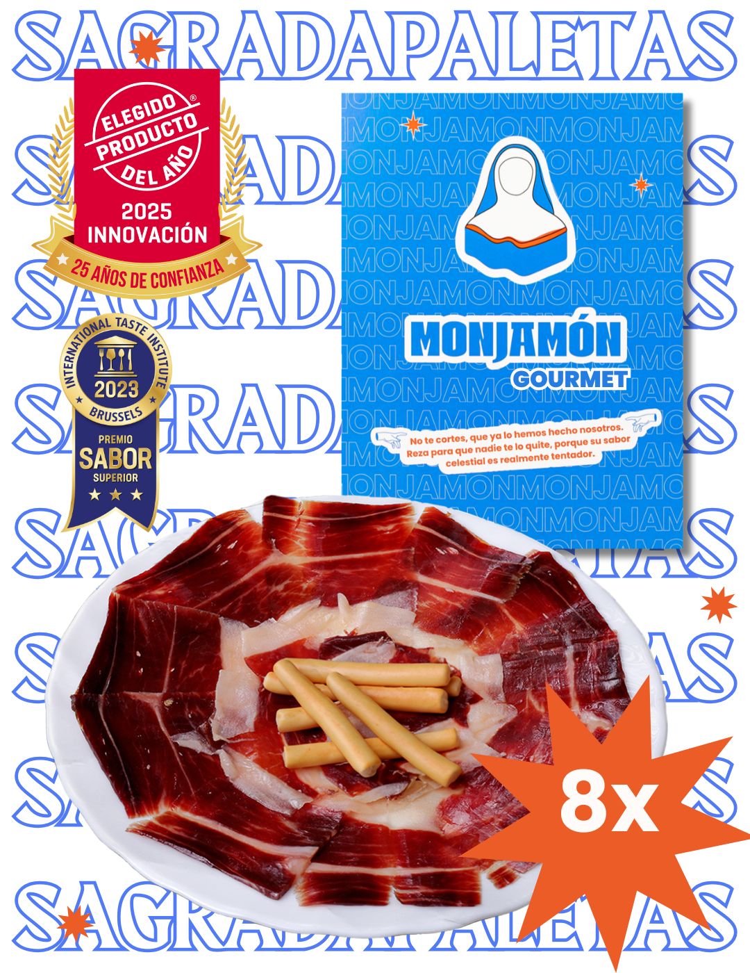 Blister 5 Umschläge geschnittener Schinken