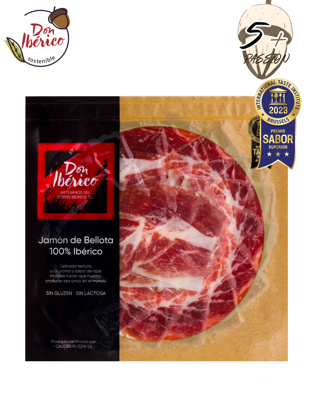 Sobre Jamón de Bellota 100% Ibérico