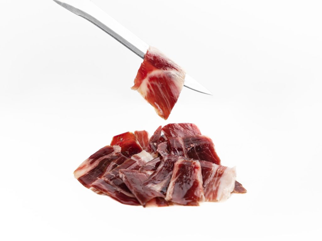 Sobre 80gr Jamón de Bellota 100% Ibérico Monjamón +42 Meses | Loncheado a Cuchillo