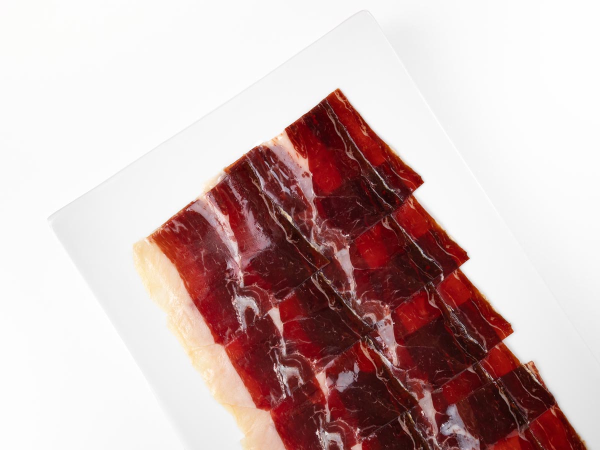 Sobre 80gr Jamón de Bellota 100% Ibérico Monjamón +42 Meses | Loncheado a Cuchillo