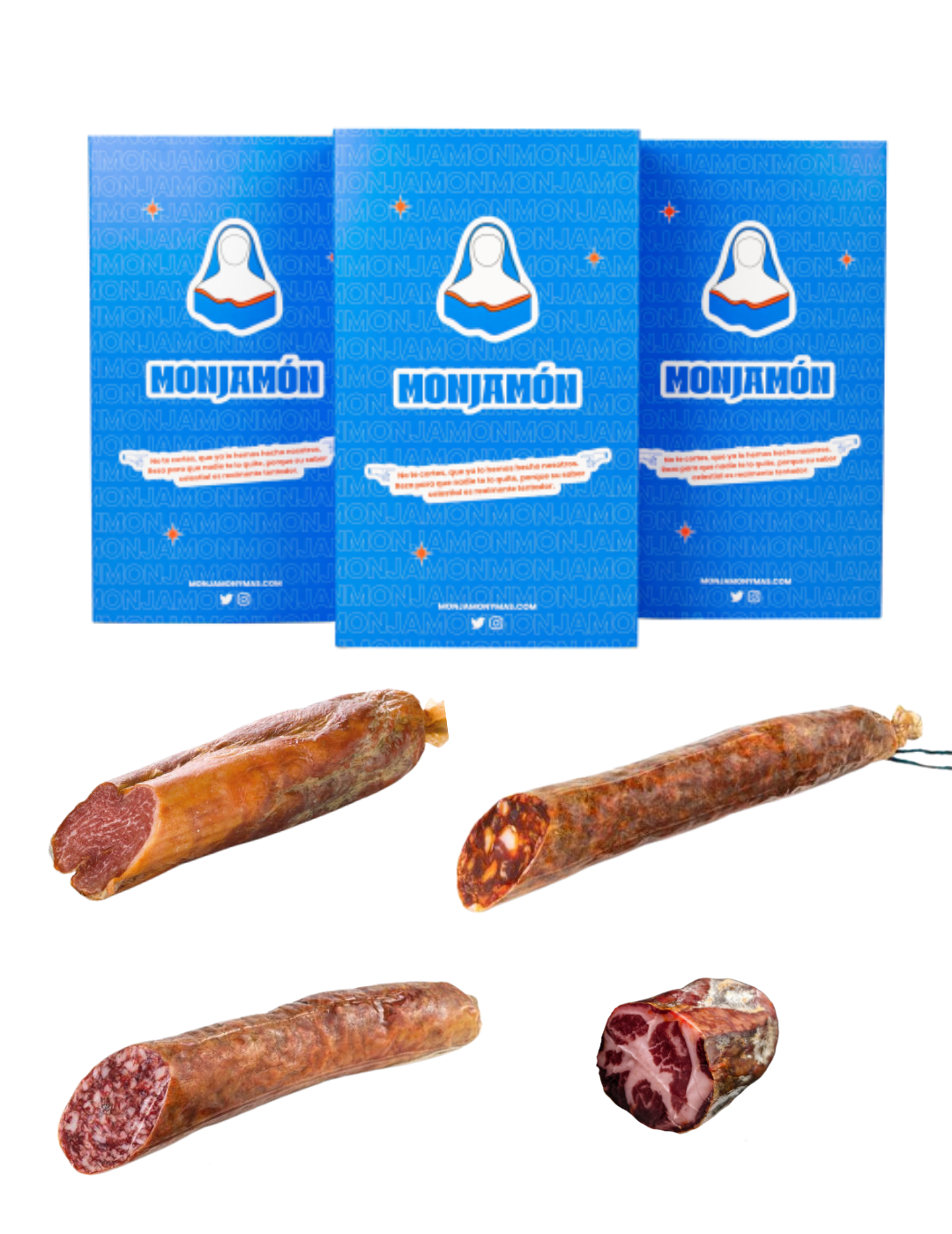 Verschiedene iberische Würste aus Eichelmast - IN SCHEIBEN