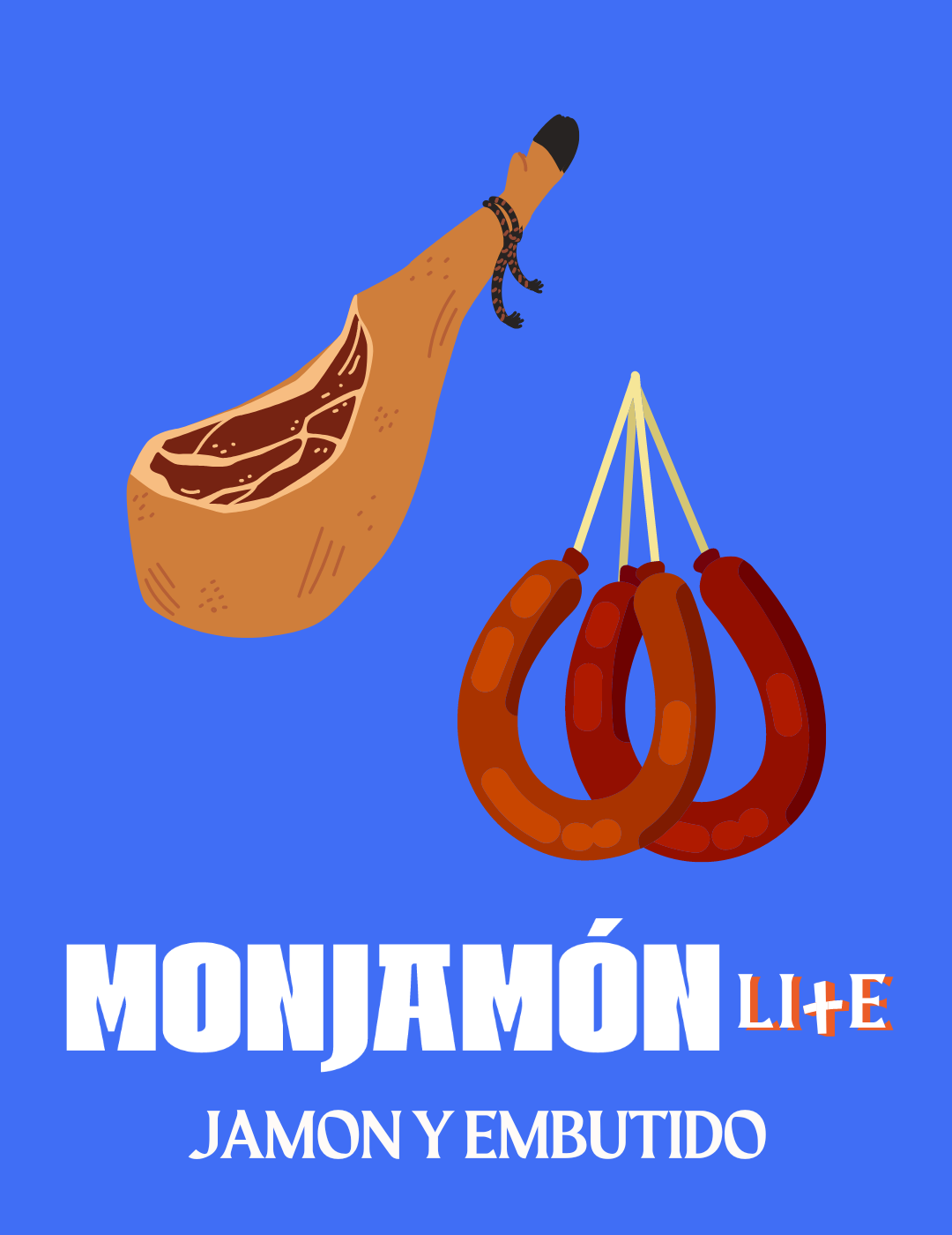 Monjamón +Lite - Ham and sausage subscription.. From €15/Delivery