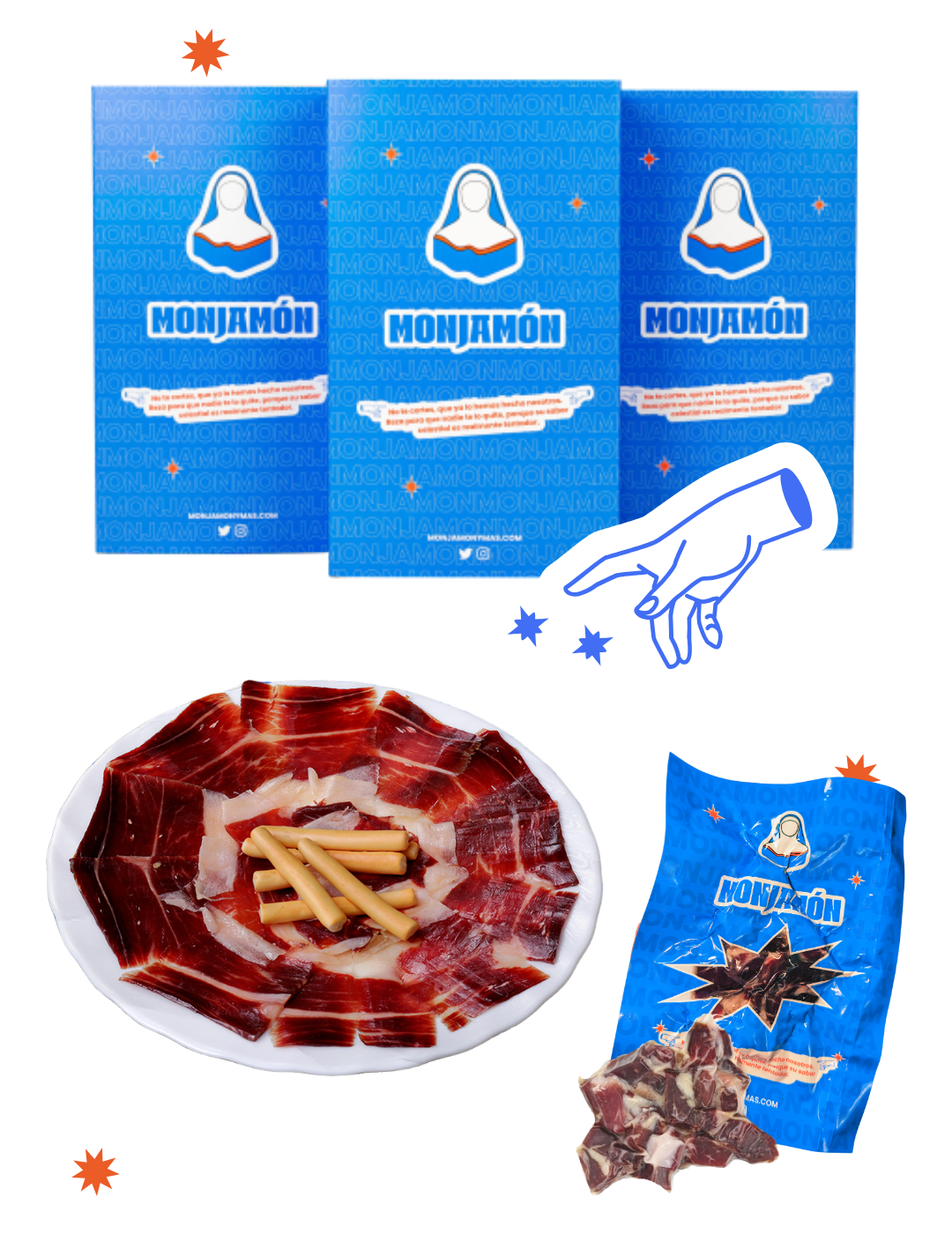 (Pack) Jamón 100% Ibérico Loncheado + Queso entero