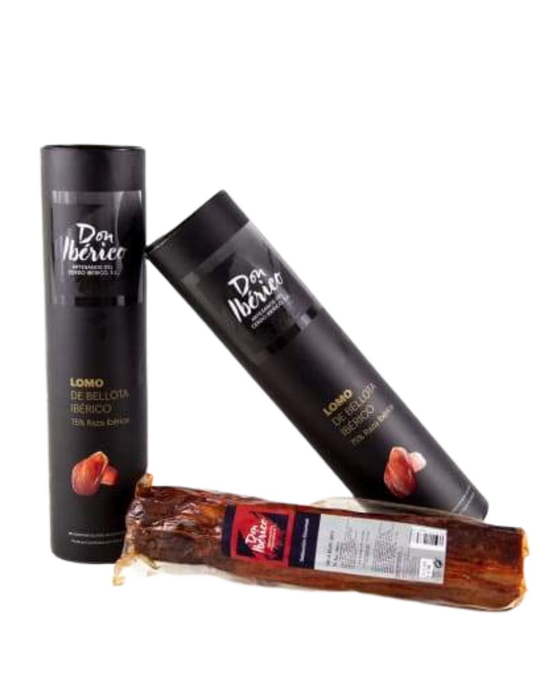 Half-round Iberian Acorn-fed Loin (75% RI) in a Tube 