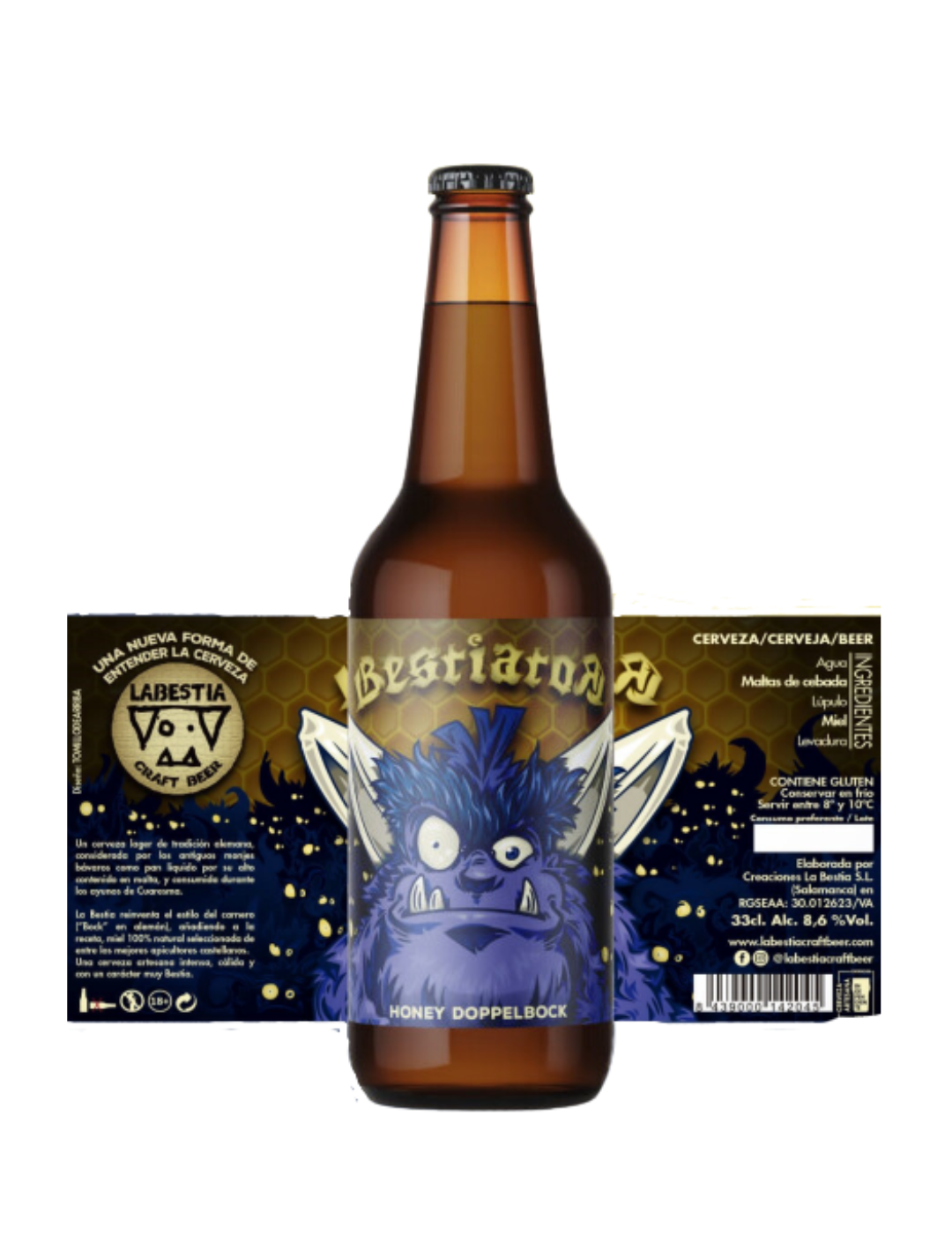 Bestiator - Cerveza Charra con MIEL